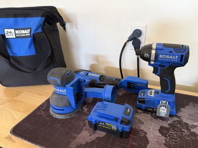 THREE Kobalt Power Tools, Driver