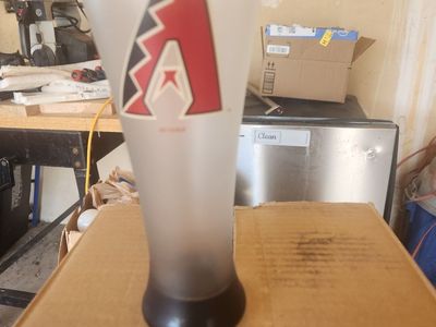 NIB frosted Diamondbacks beer pilsners