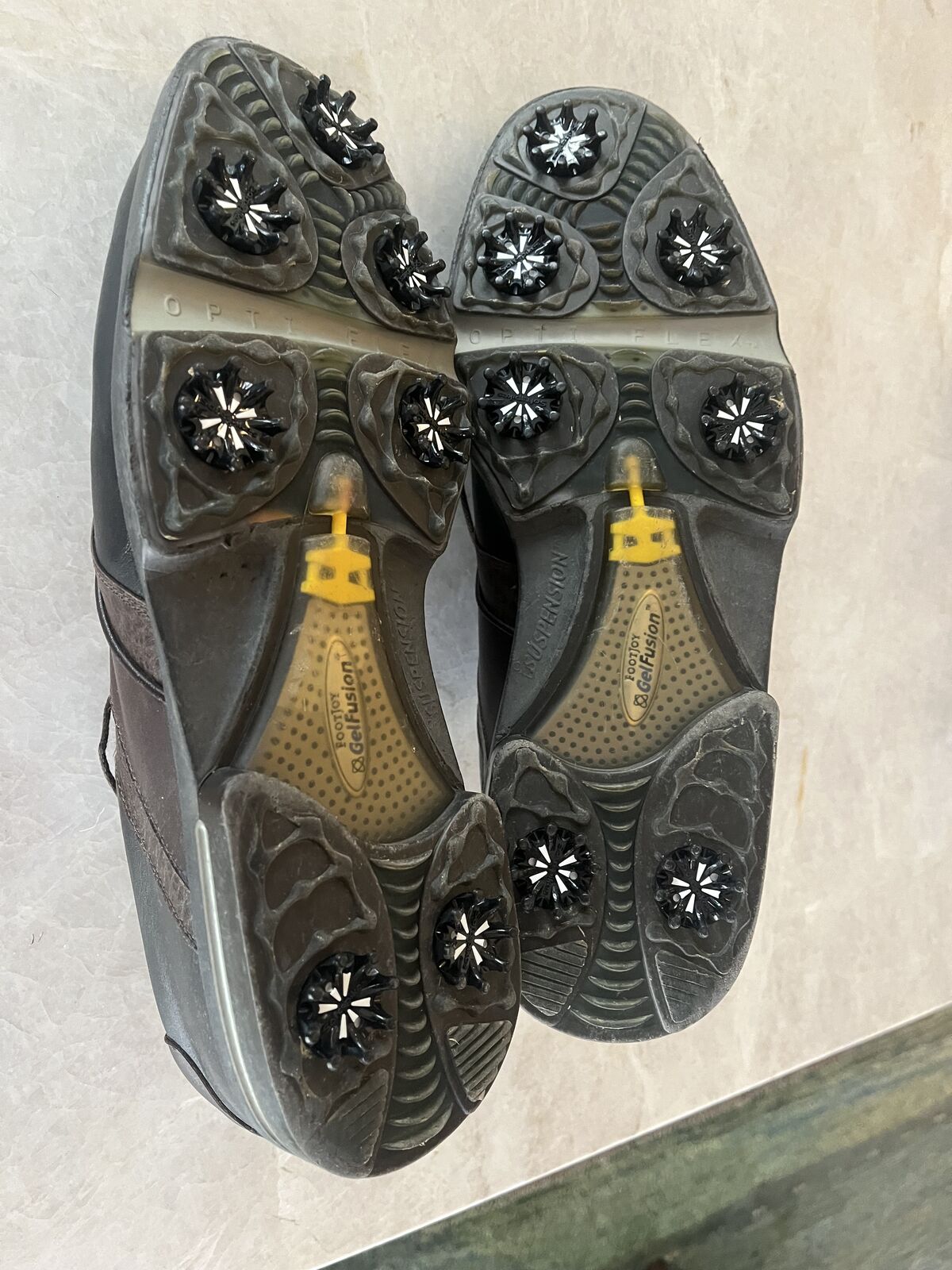 3 PAIR OF FOOTJOY CLASSIC LEATHER GOLF SHOES