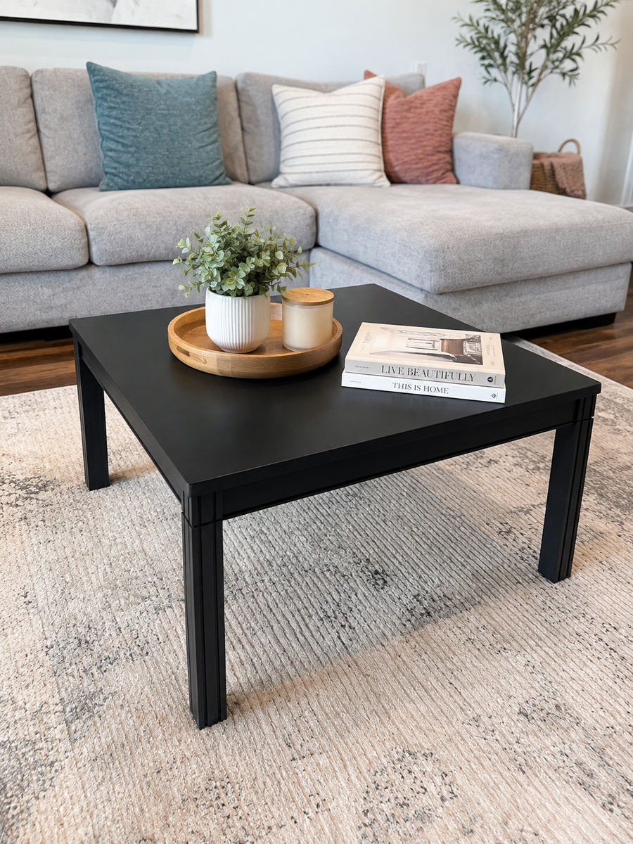 Modern Black Coffee Table