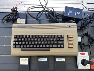 Commodore 64 + VIC-20 + 1541 Disk Drive + Games + Accessories Bundle