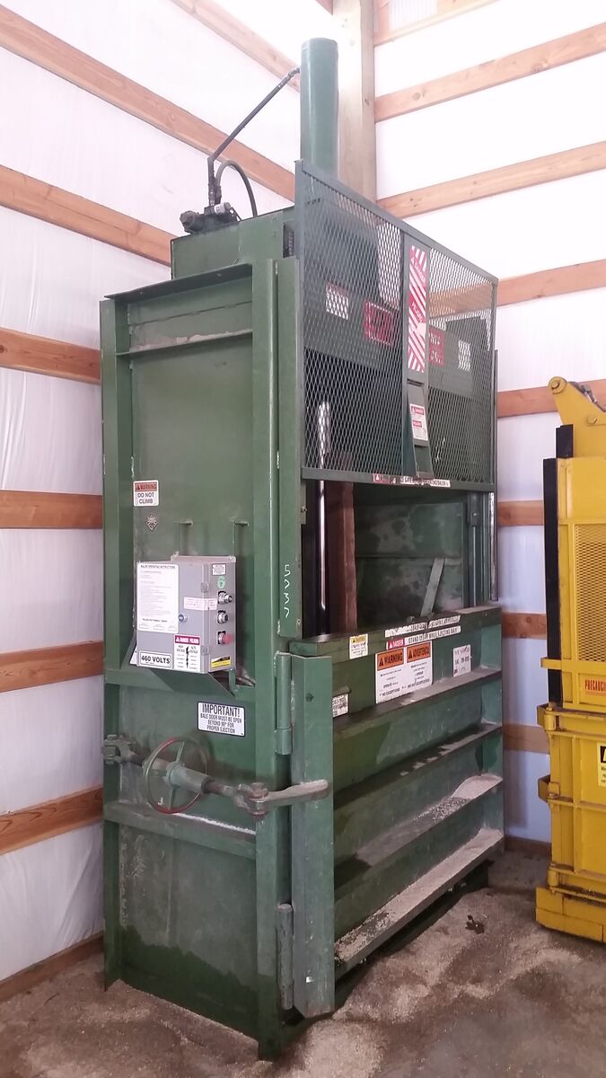 Used Cardboard Balers, Trash Compactors For Sale