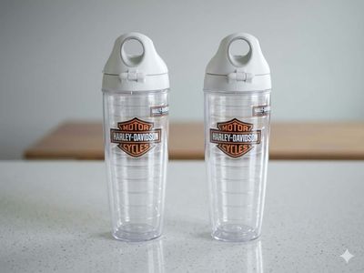 set of 2 Harley Davidson Tumblers