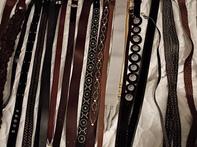 VARIETY OF NEW LADIES BELTS