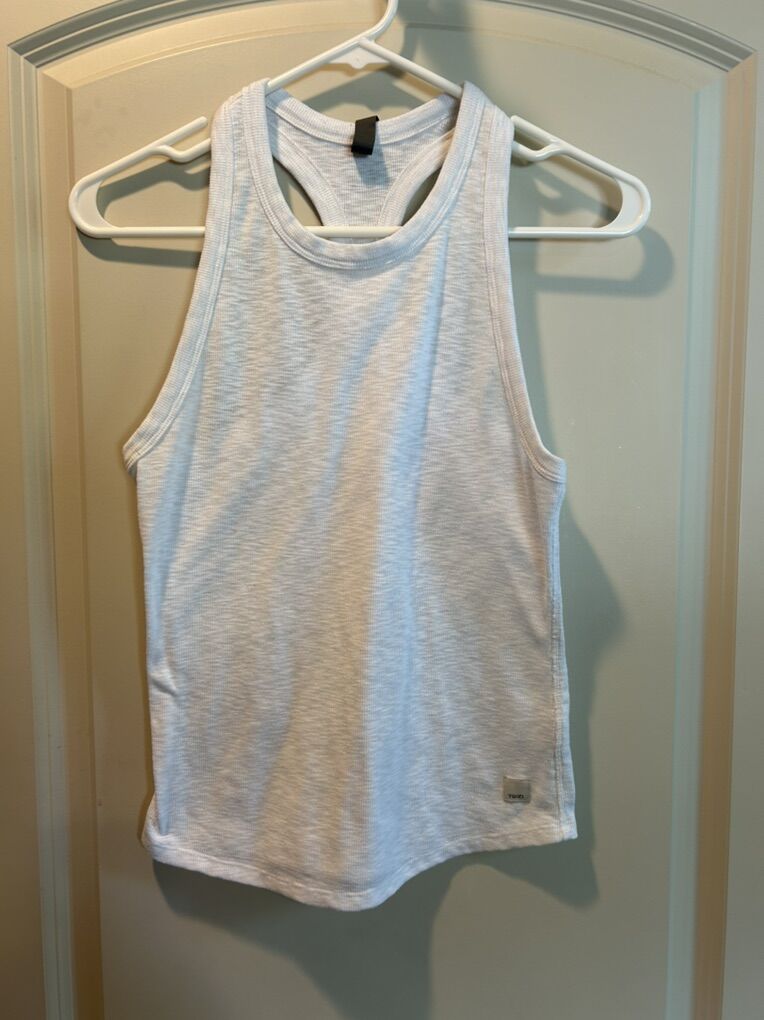 Vuori Racerback Tank Oatmeal Size Small