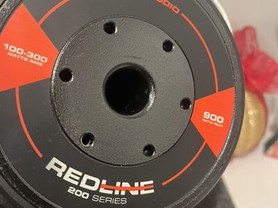 10 Red Line subwoofers 200 series 900 W max