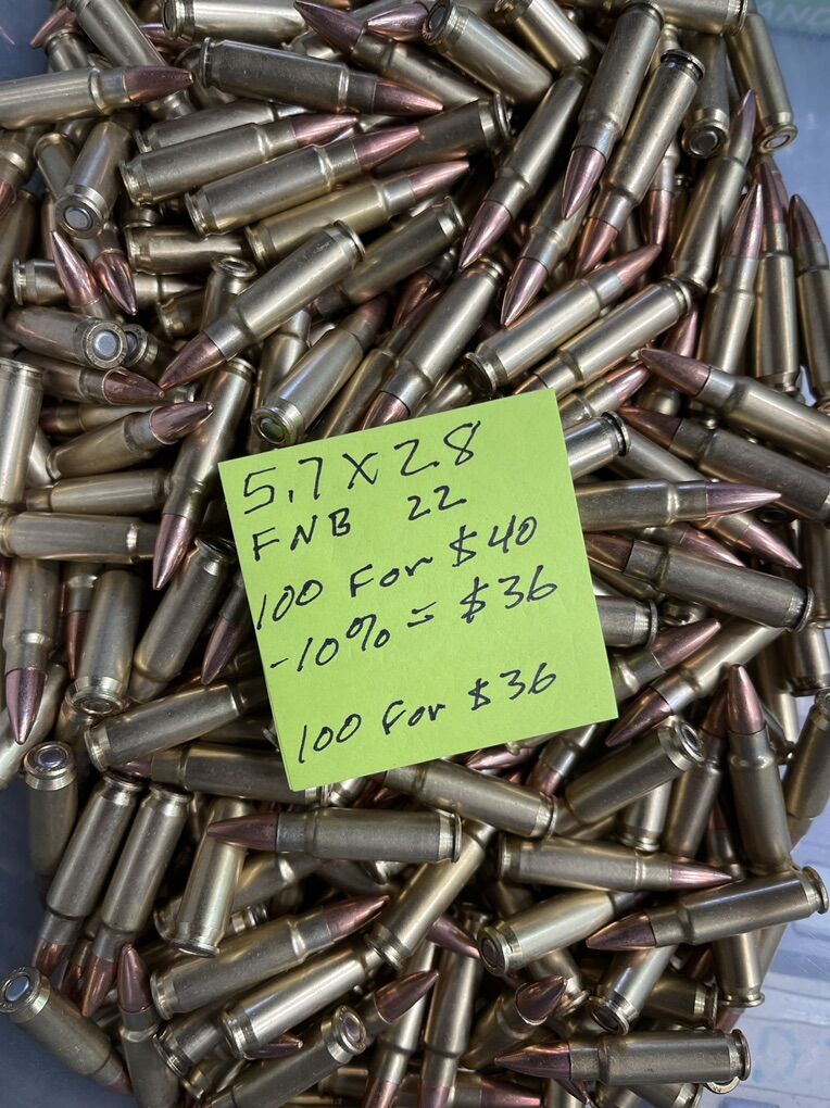 5.7x28 FNB Ammo.