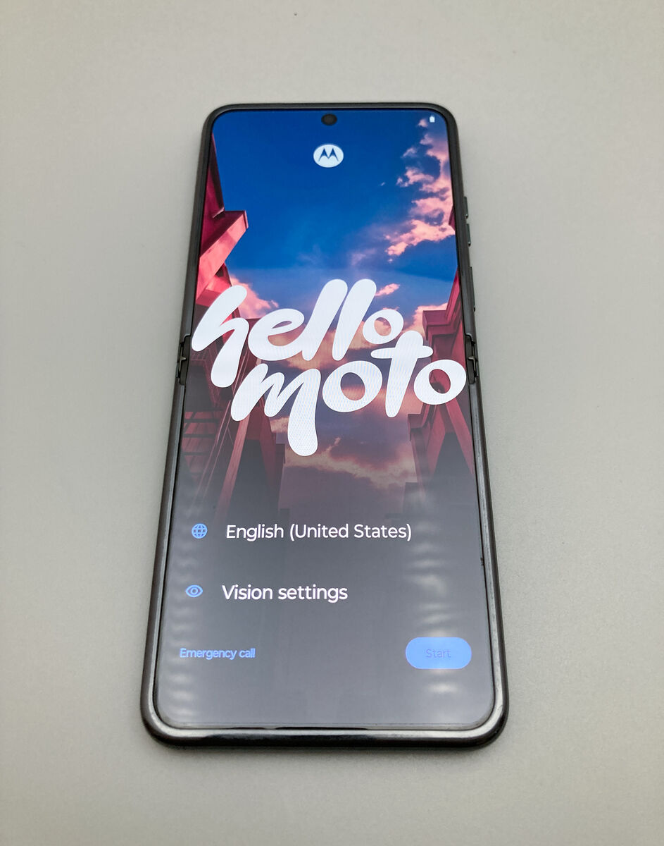 Motorola Moto Razr 5G XT2323 2023 128GB Unlocked 6.9 64MP Dual SIM Sage Green