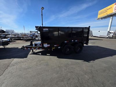 2025 Big Tex Trailers 7X12 LP 14K Dump Trailer