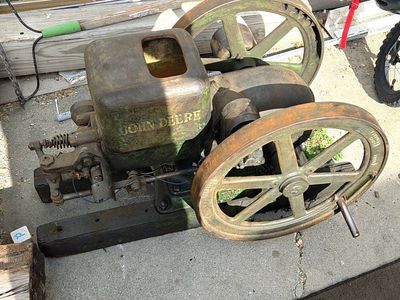 John deere hit and miss engine model E