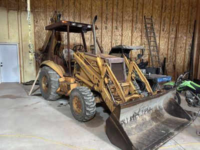 1997 case 580 super k extend a hoe