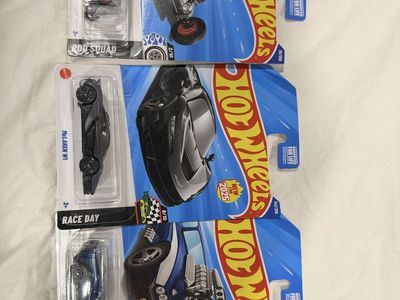 Hot Wheels 2025 McLaren W1, Mod Rod, and Max Steel Die-Cast Car Set - New for 2025 Collection