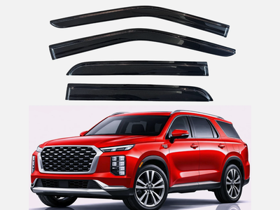 2020-2025 Hyundai Palisade Window Visors Rain Guards Vent Deflectors 4PC