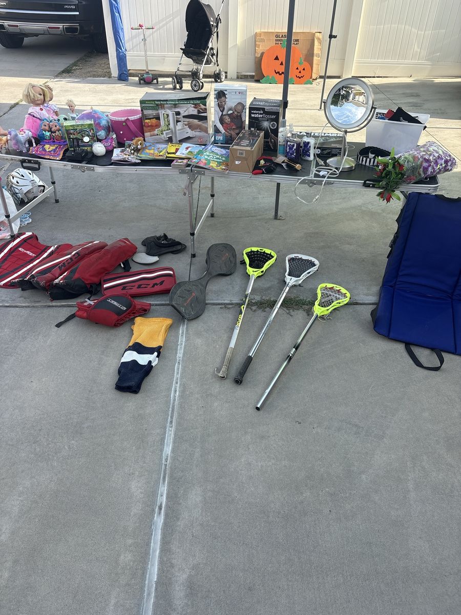 Yard sale today!