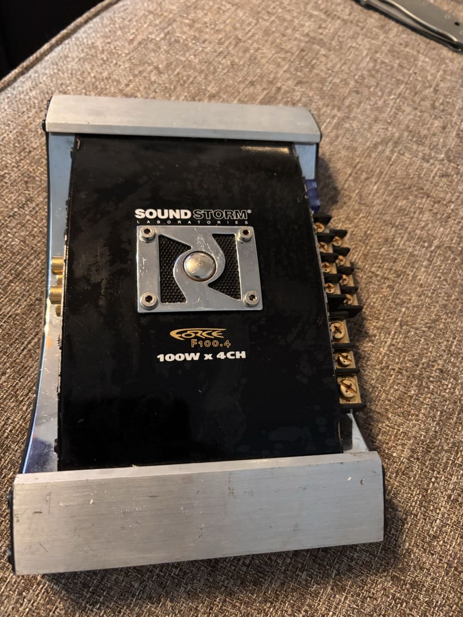 Sound Storm Laboratories 100w4 Channel Amp