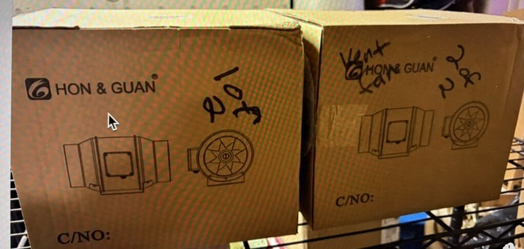 Hon & Guan 5 Ventilation Duck/ Exhaust Fan