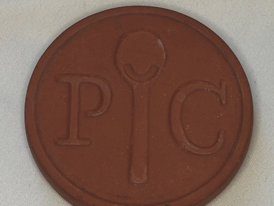 Pampered Chef Brown Sugar Keeper set, Terracotta Disc.