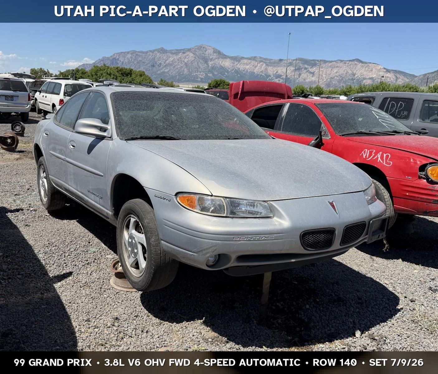 1999 Pontiac Grand Prix Parts - UTPAP Ogden