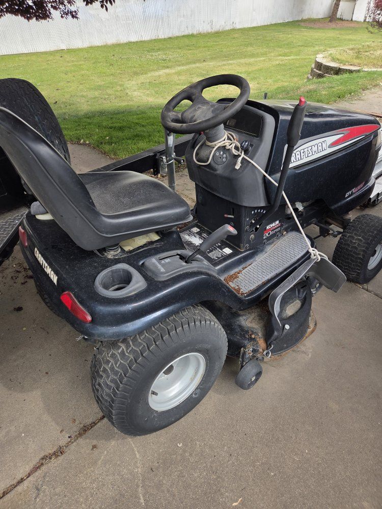 craftsman tractor lawn mower