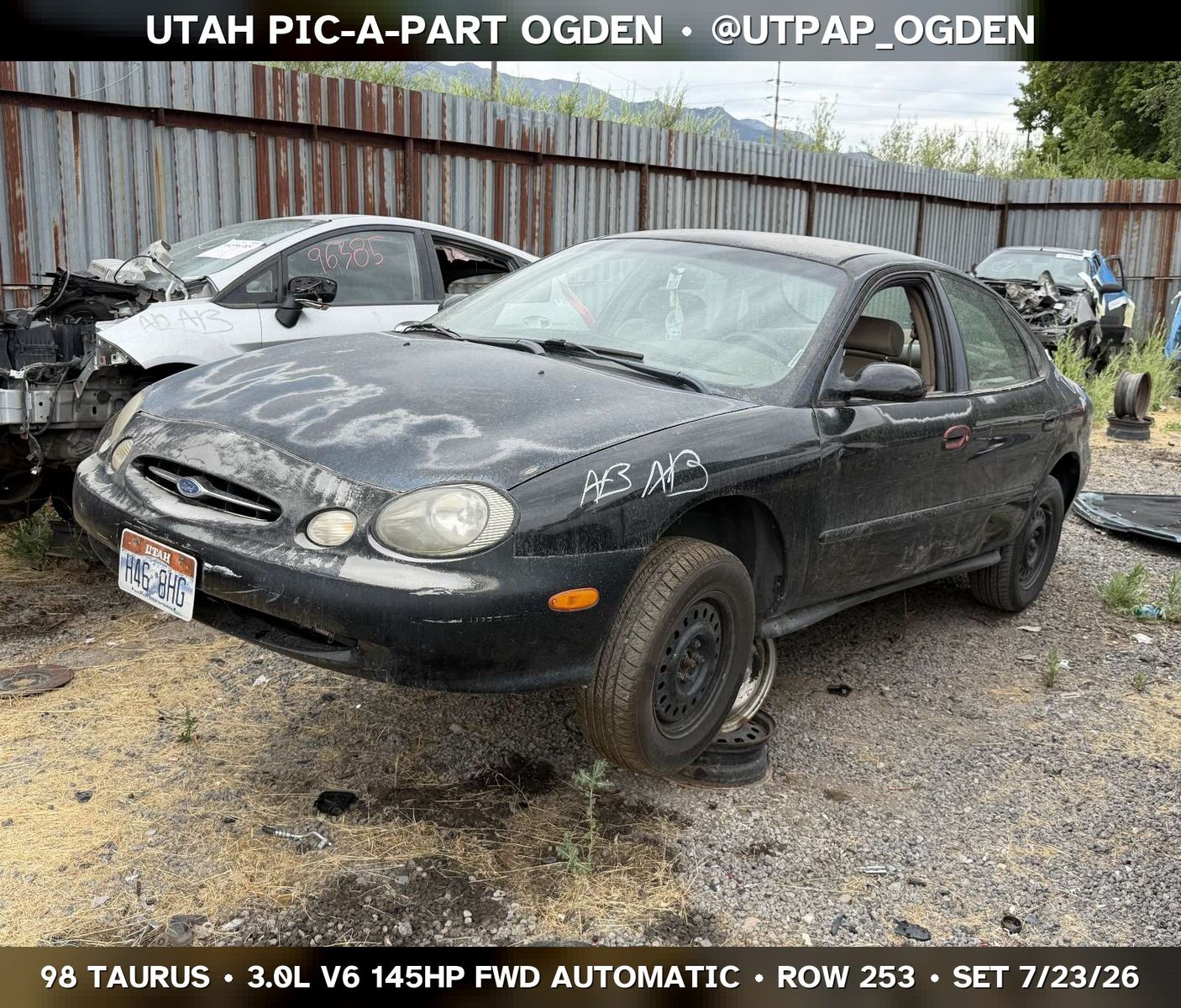 1998 Ford Taurus Parts - UTPAP Ogden