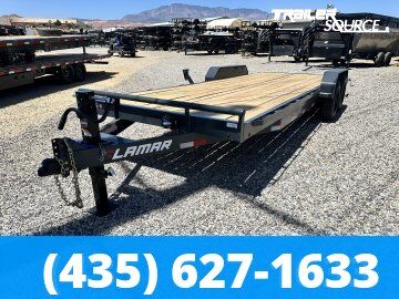 7x22 Lamar H6 Equipment Trailer - 14K GVWR