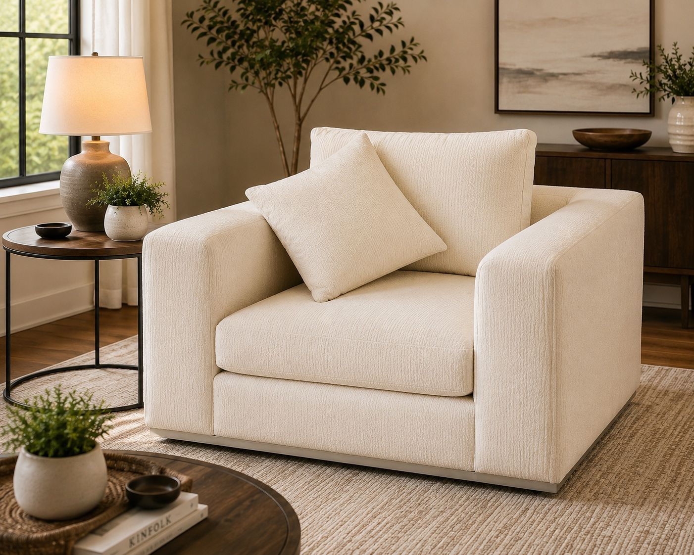 Bernhardt Interiors Prague Oversized Chair – Like New