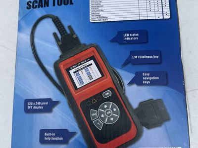 NEW CEN-TECH 62120 Professional OBD II & CAN Scan