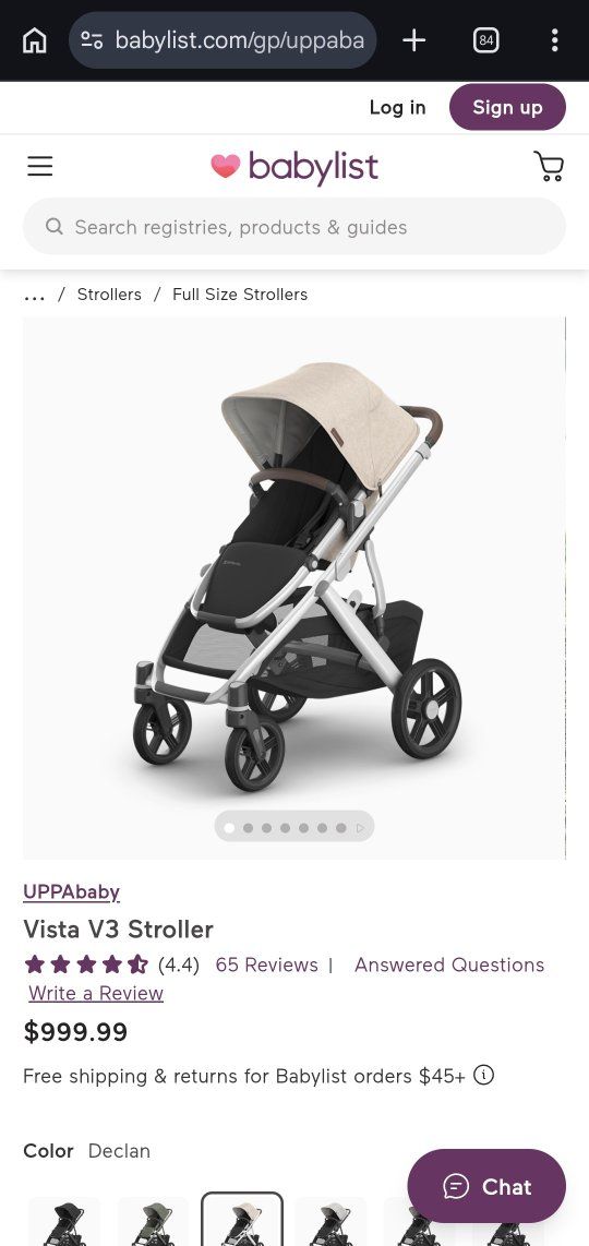 Uppababy Vista V3
