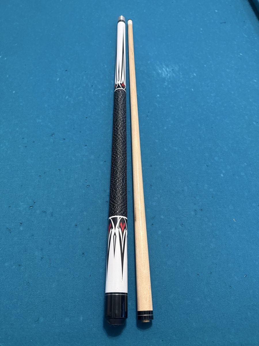 White Pool Cue