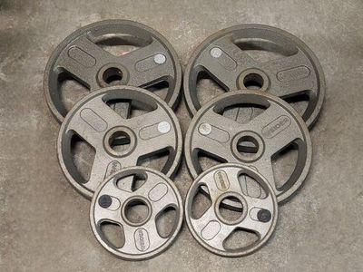130 pounds of weights