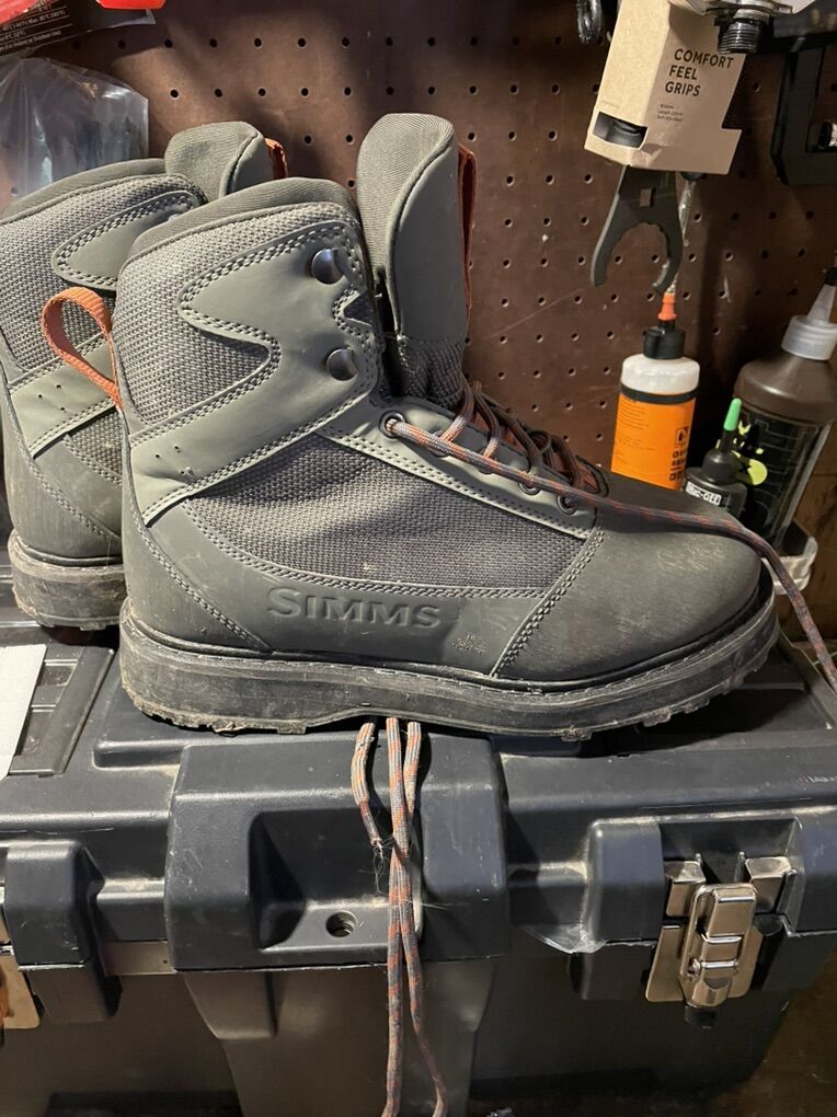 Simms Tributary Wading Boots Size 7