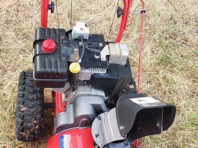 8.5 horse 26 inch Troy built snowblower
