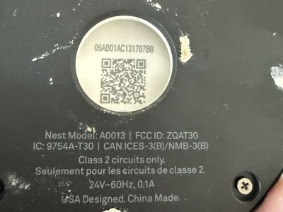 Google Nest Learning Thermostat (3rd Generation)