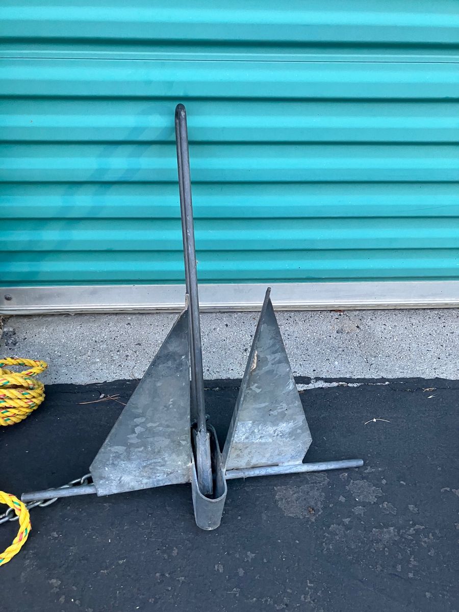 Galvanized Boat Anchor