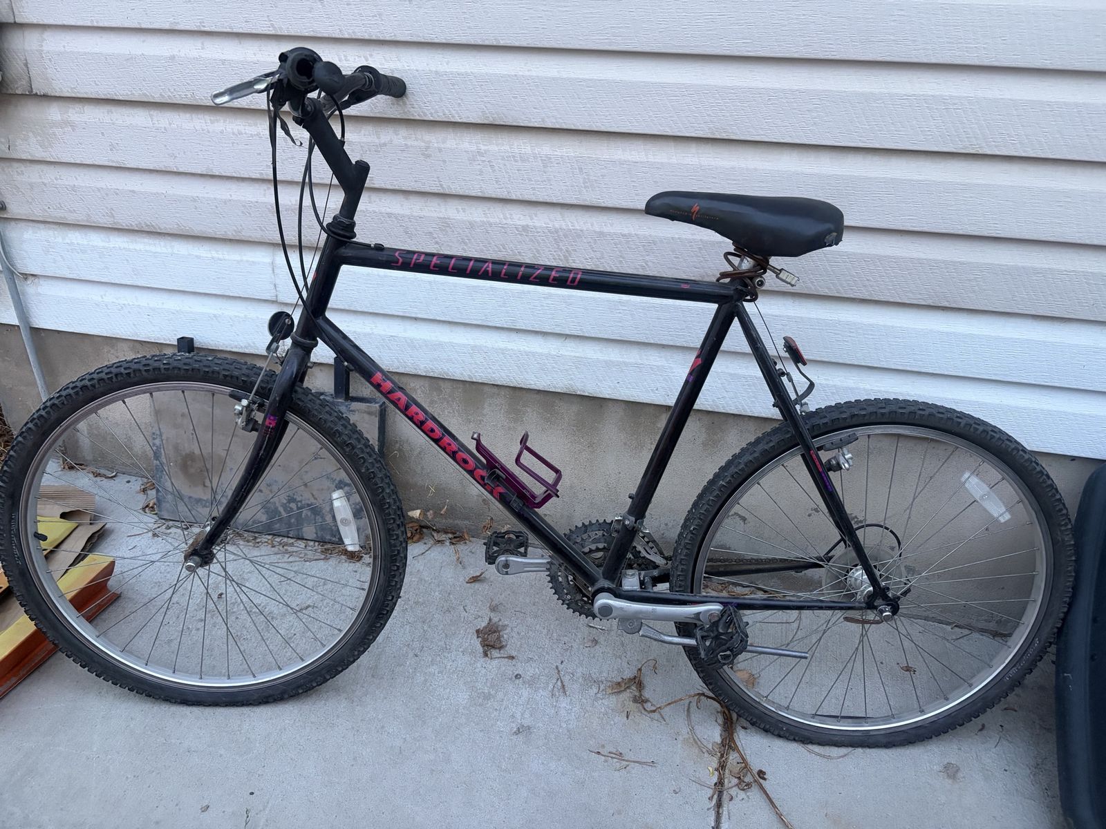 Specialized Hardrock Vintage Mountain Bike Black Frame