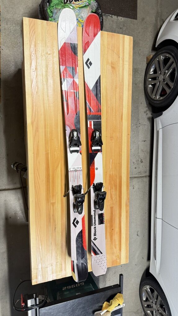BD Verdict Skis With Bindings 180