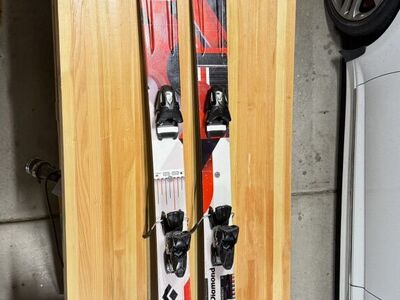 BD Verdict Skis With Bindings 180
