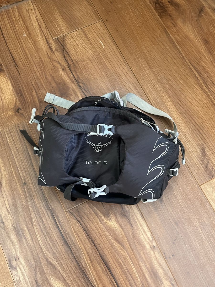 Osprey Talon 6 Lumbar Hiking Waist Pack - Black