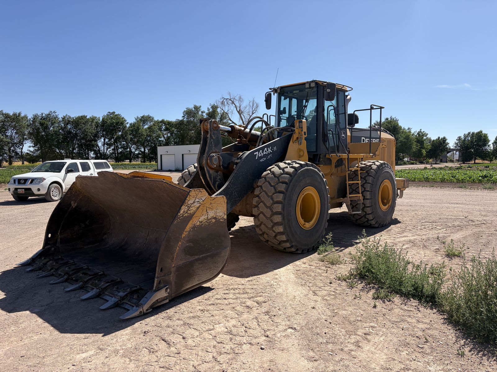 2015 John Deere 744KII High Lift Wheel Loader