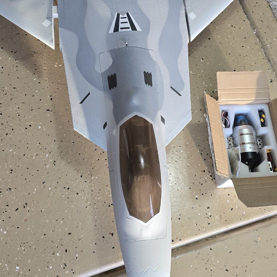 F-22 with Turbine SW80