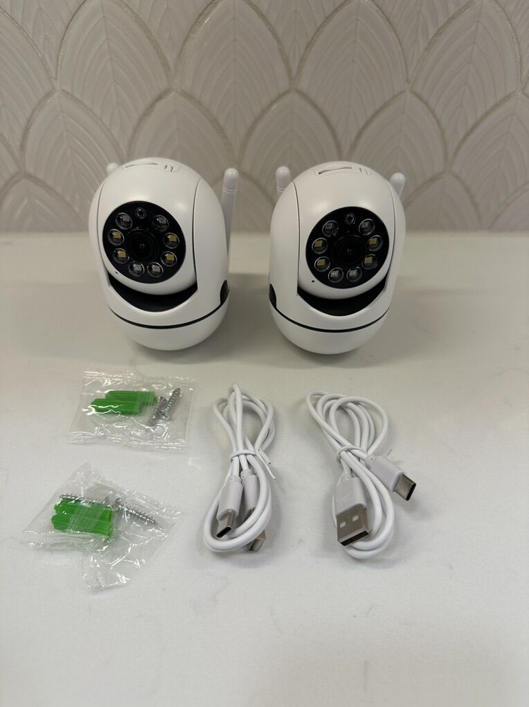WiFi Security Smart Camera 1080P (2 Pack)