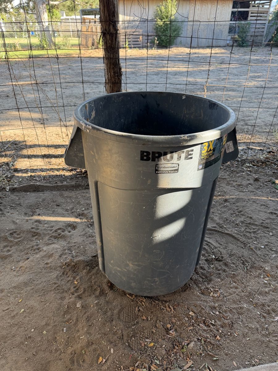 Rubbermaid BRUTE 44-Gallon Commercial Trash Can