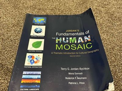 Fundamentals of The Human Mosaic - Second Edition by Terry G. Jordan-Bychkow