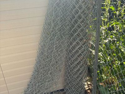 Chain link fence
