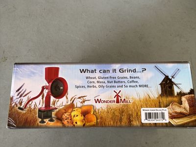 Wonder Mill hand grinder.