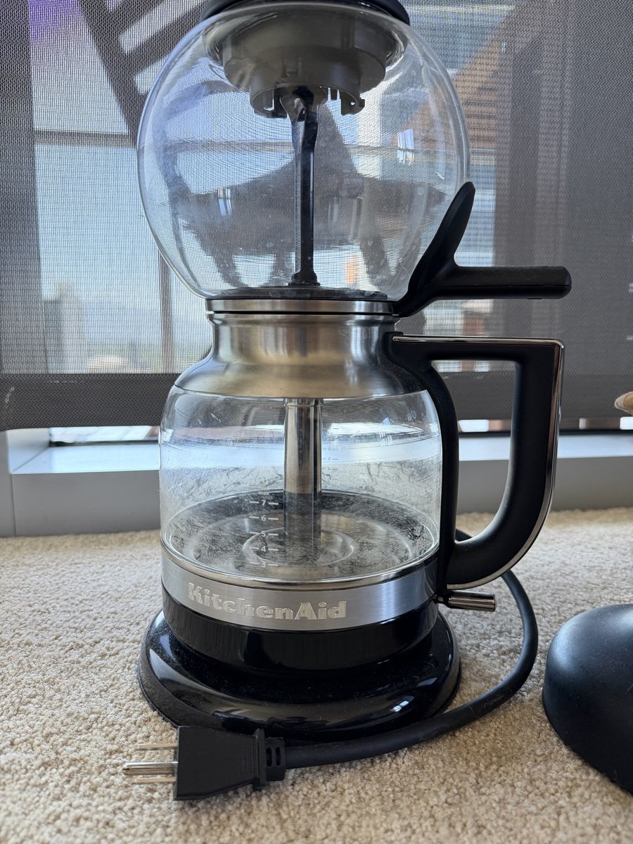 Kitchen Aid Siphon Coffee maker - like new