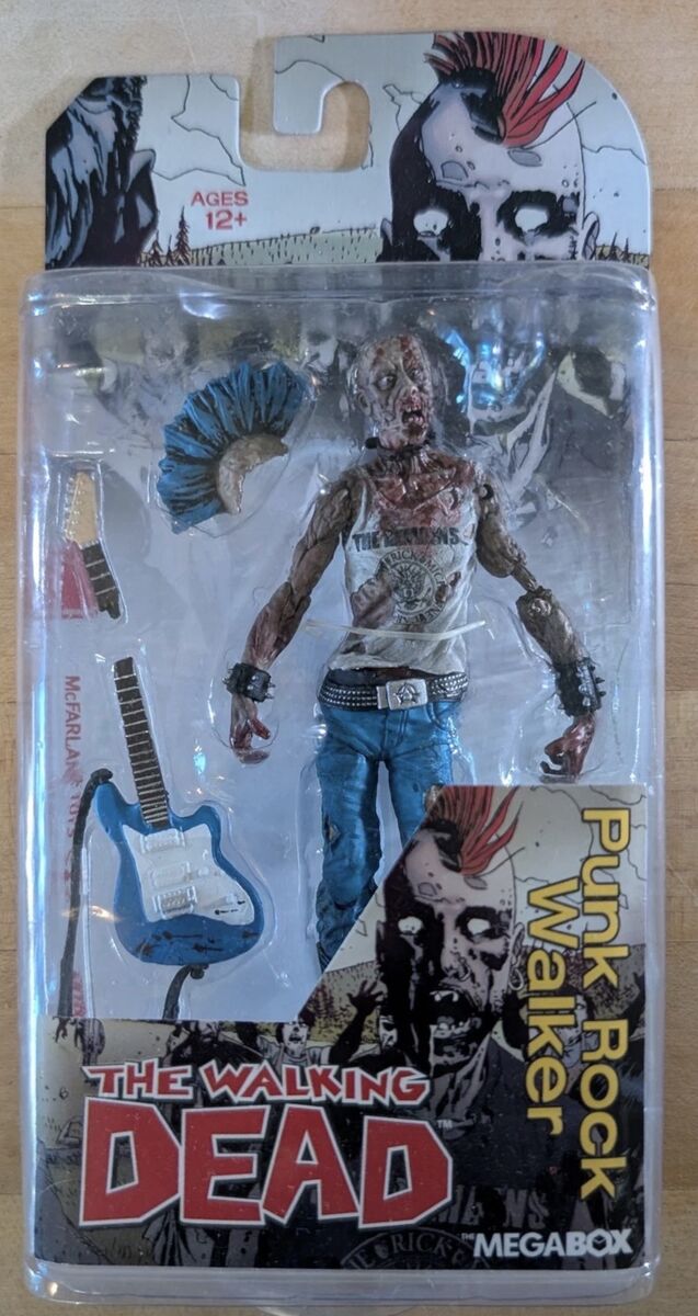 Megabox Exclusive The Walking Dead Punk Rock Walker Action Figure