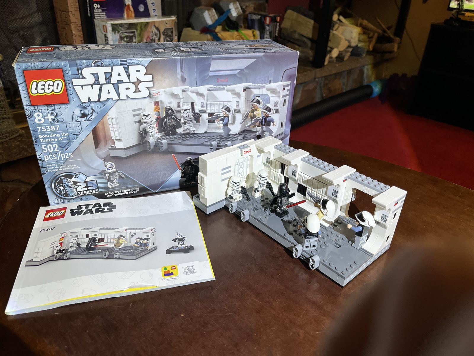 LEGO Star Wars Boarding the Tantive IV Set 75387 - 502 Pieces Complete with Box & Manual