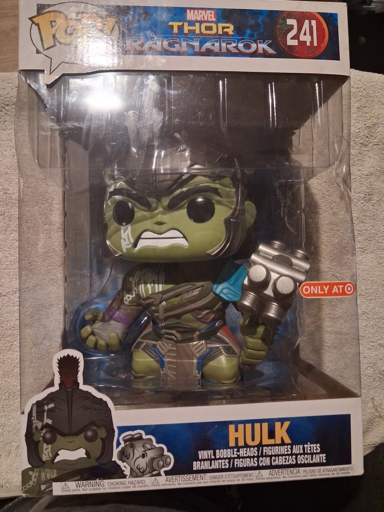 Gladiator Hulk #241 10-Inch Super-Sized Funko Pop