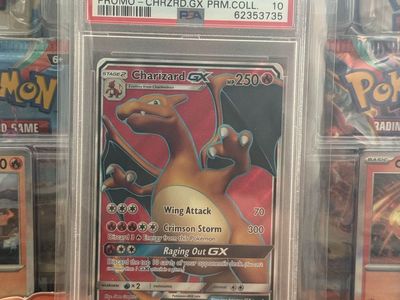 Pokemon TCG Charizard GX SM60 Black Star Promo PSA 10 Gem Mint Trading Card